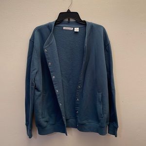 Hasting & Smith Xtra-Large Bomber jacket style (Color- Steel Blue)